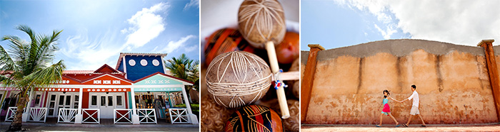 Anita + Jesse wedding collage :: Dominican Republic Wedding Photography Infused Studios 