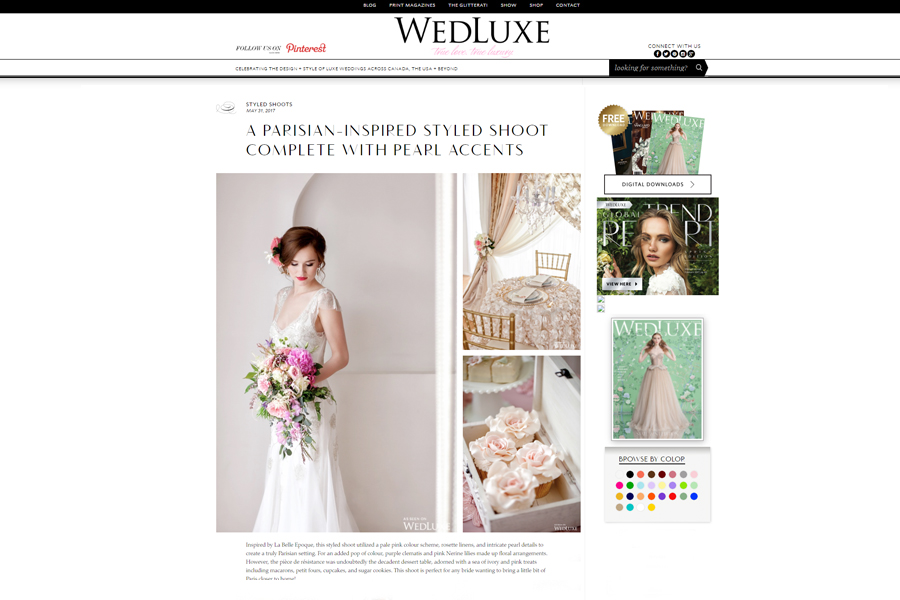 Feature Wedluxe Magazine Edmonton Wedding