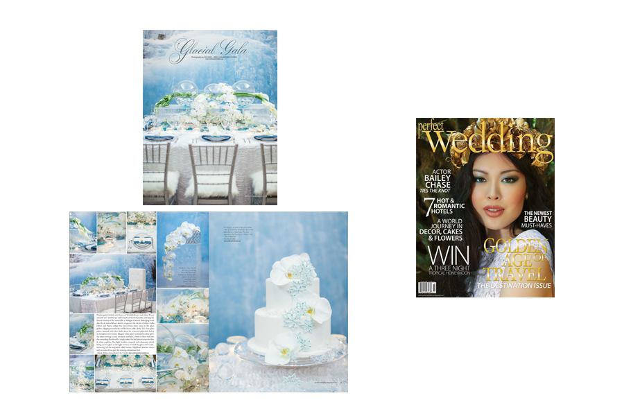 Perfect Wedding Magazine Glacial Cool Editorial