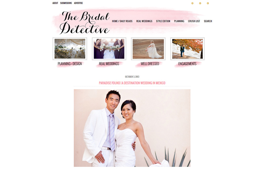 The Bridal Detective :: Jaime + Brian Mexico Destination Wedding