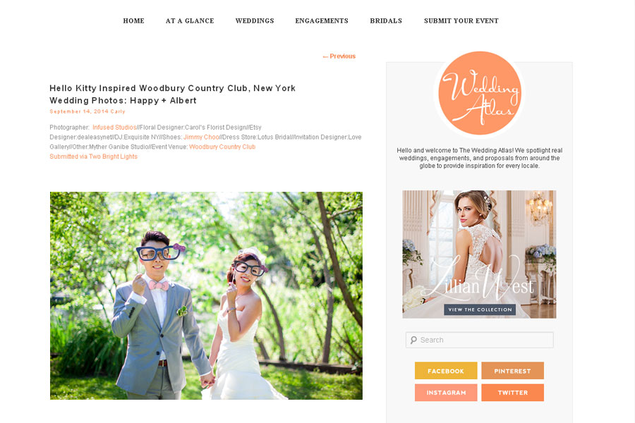 New York Hello Kitty Wedding on the Wedding Atlas