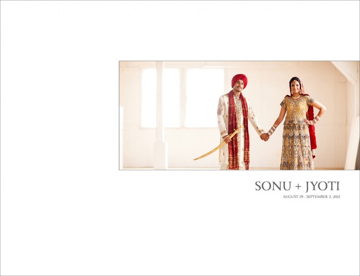 Sonu + Jyoti :: Wedding Album Cover