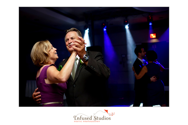 Parents dancing