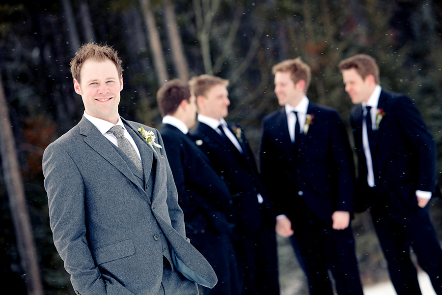 Chris + Groomsmen :: Canmore Wedding Photography by infusedstudios.ca