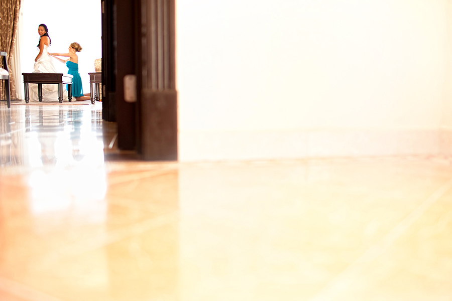Heather getting ready :: Destination Wedding Photography by infusedstudios.ca