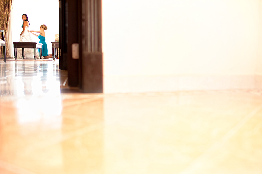 Heather getting ready :: Destination Wedding Photography by infusedstudios.ca