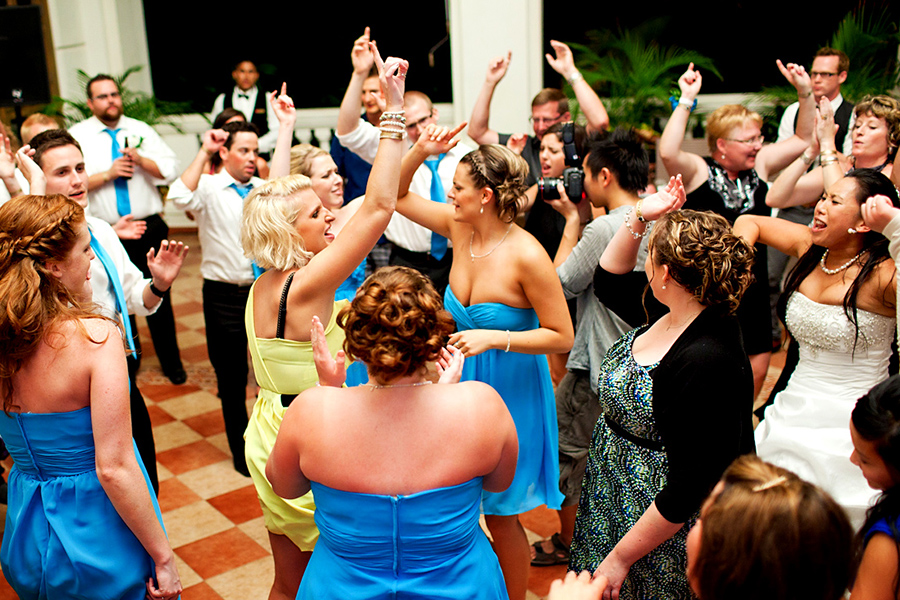 On the dance floor :: Destination Wedding Photography by infusedstudios.ca