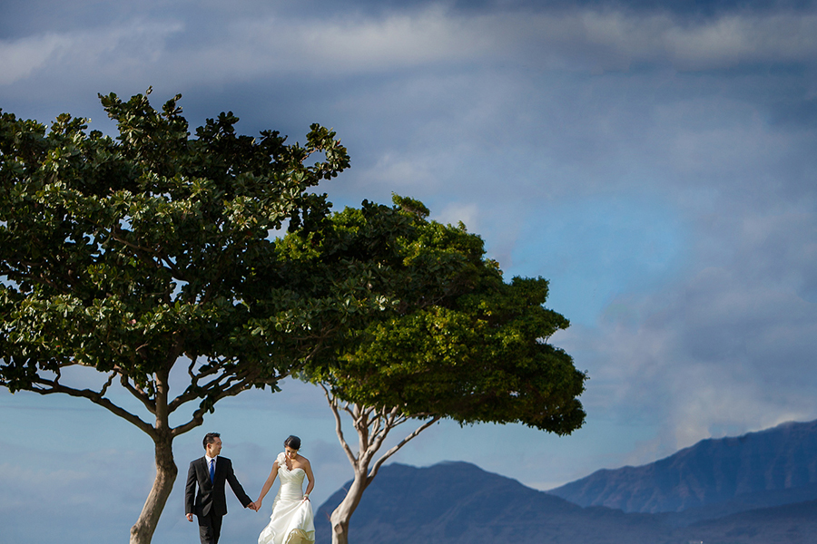 Bridal portrait :: Hawaii Wedding Photography