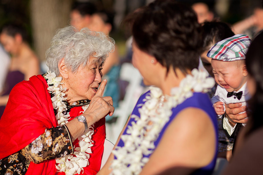 Shush little baby :: Hawaii Wedding Photography