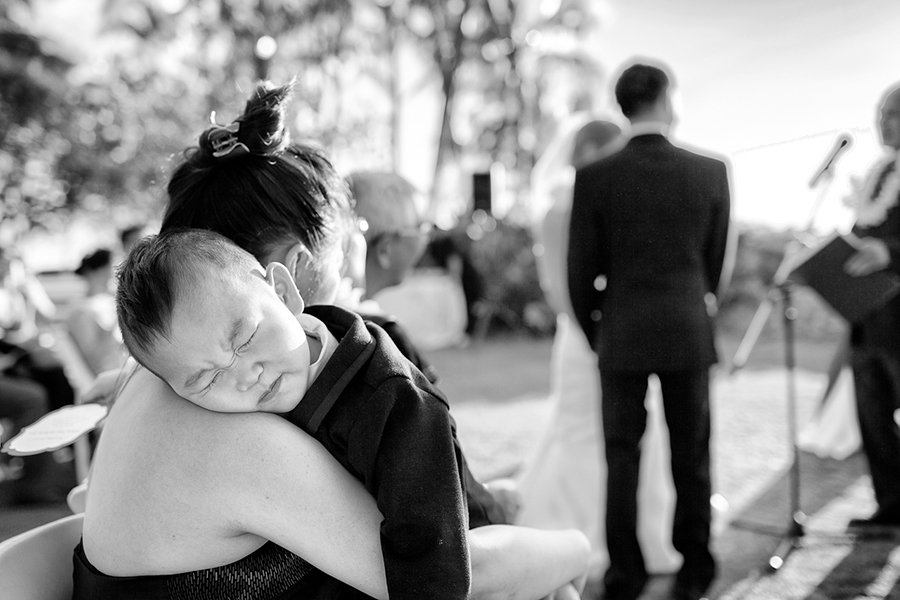 Sleeping baby :: Hawaii Wedding Photography