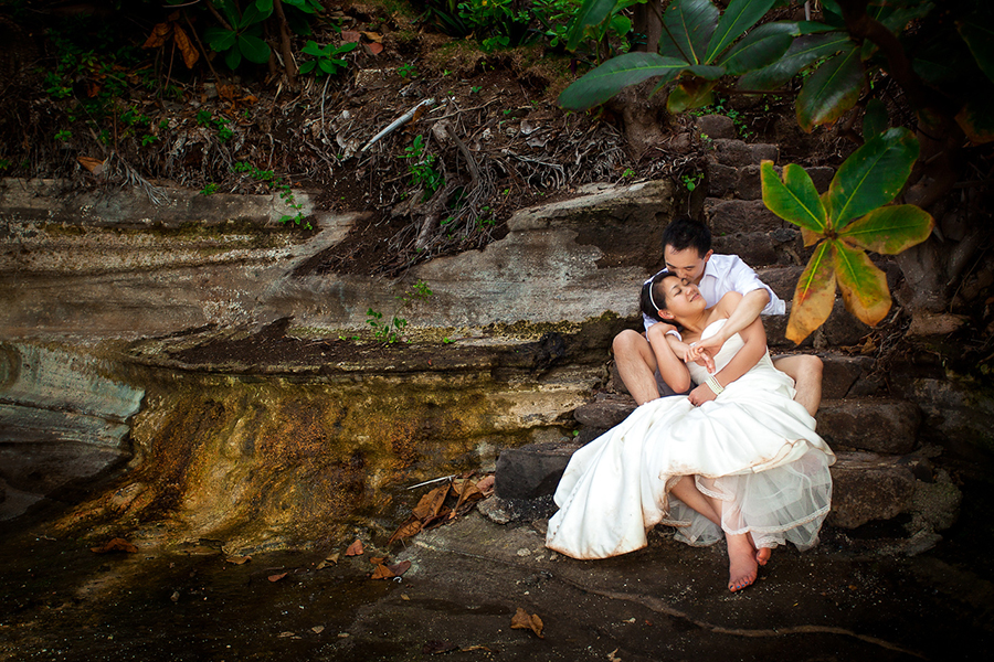 Bridal portrait :: Hawaii Wedding Photography