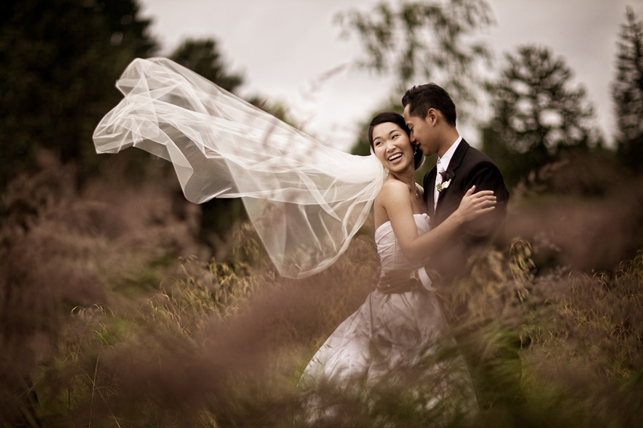 Flying veil :: Wedding Photography Vancouver
