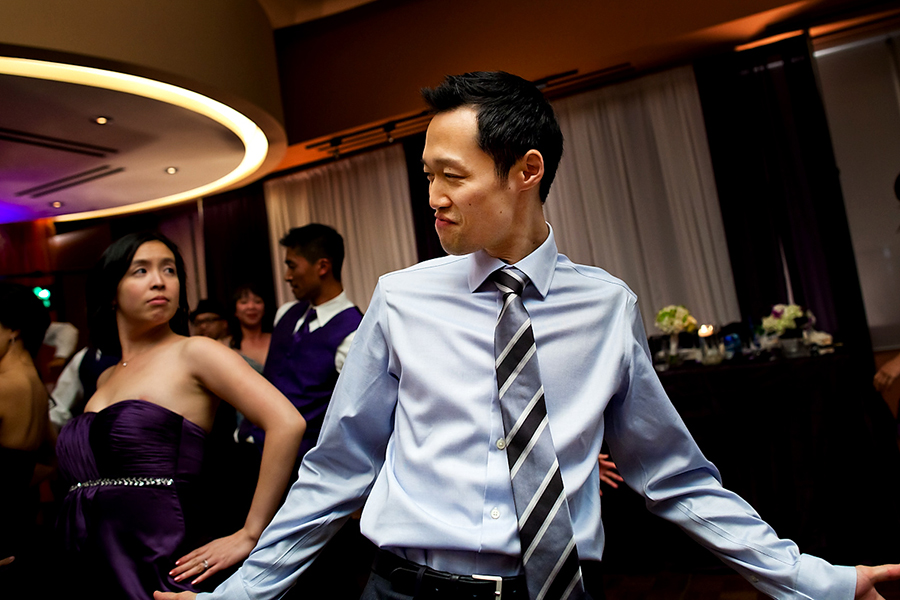 Face off on the dance floor :: Wedding Photography Vancouver