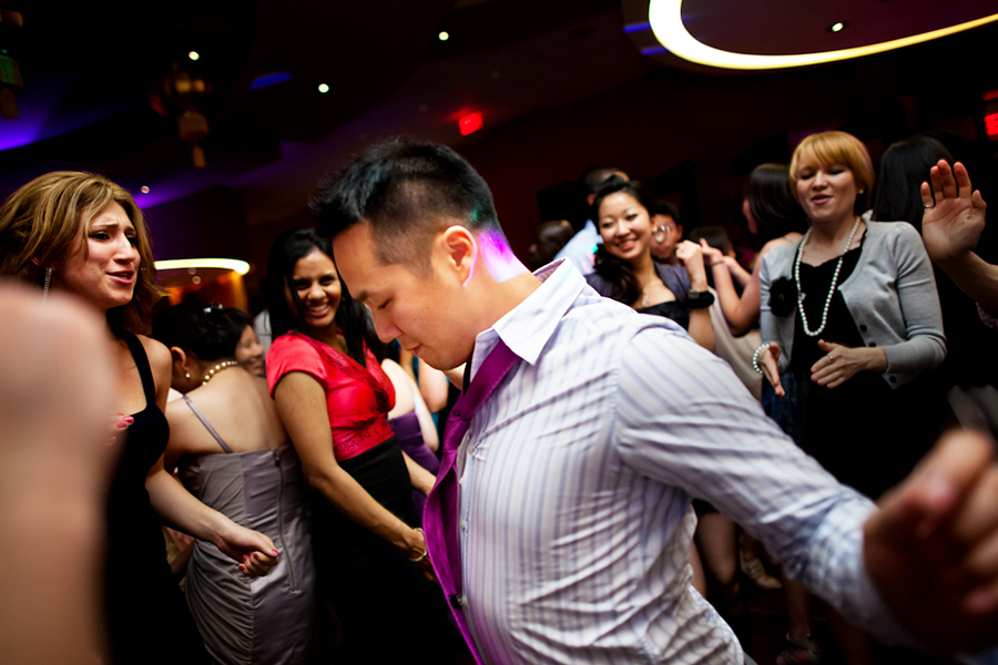 On the dance floor :: Wedding Photography Vancouver