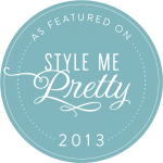 as seen on style me pretty