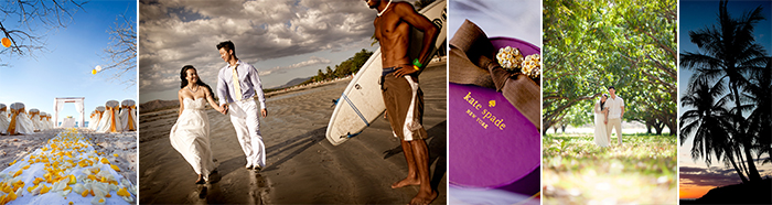 Tham + Vi Costa Rica Wedding collage :: Destination Wedding Photography