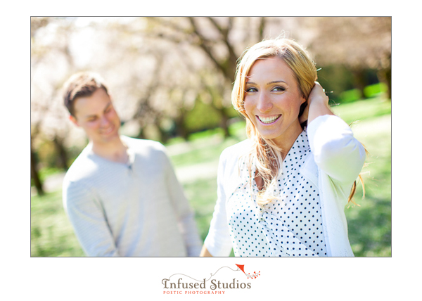 Vancouver Cherry Blossom Engagement