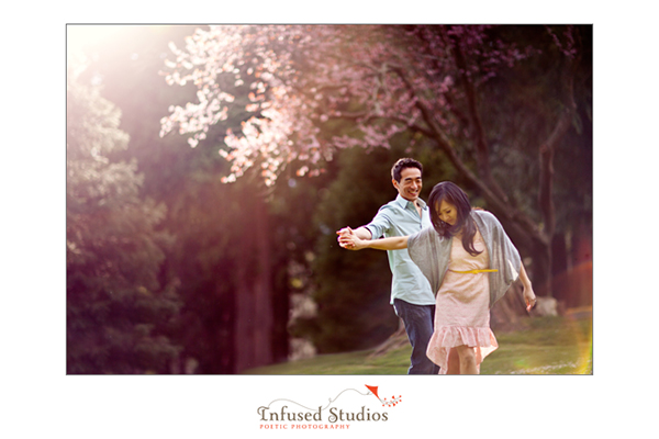 Vancouver Engagement Photos :: Cherry Blossoms