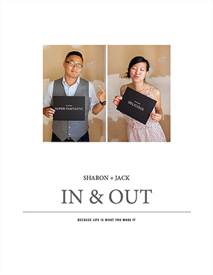 Sharon + Jack :: Award winning engagement album