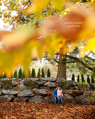 Tram + Andrew :: Award winning engagement album