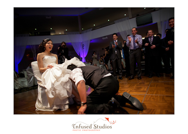 Garter belt toss