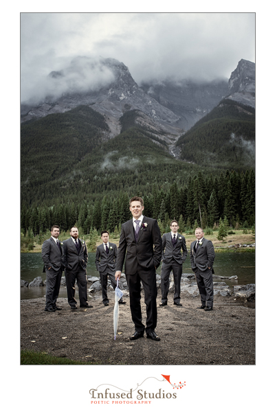 Groom and groomsmen