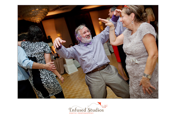 Wedding reception dance floor photography