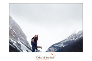 Lake Louise Engagement photos :: Anita + Vincent