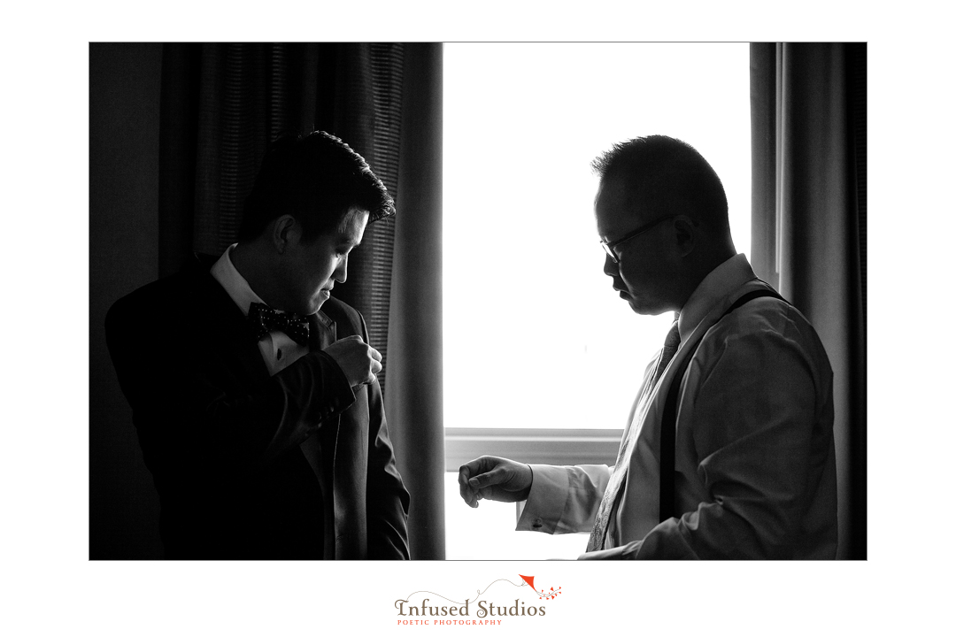 Edmonton wedding photography :: groom and groomsmen