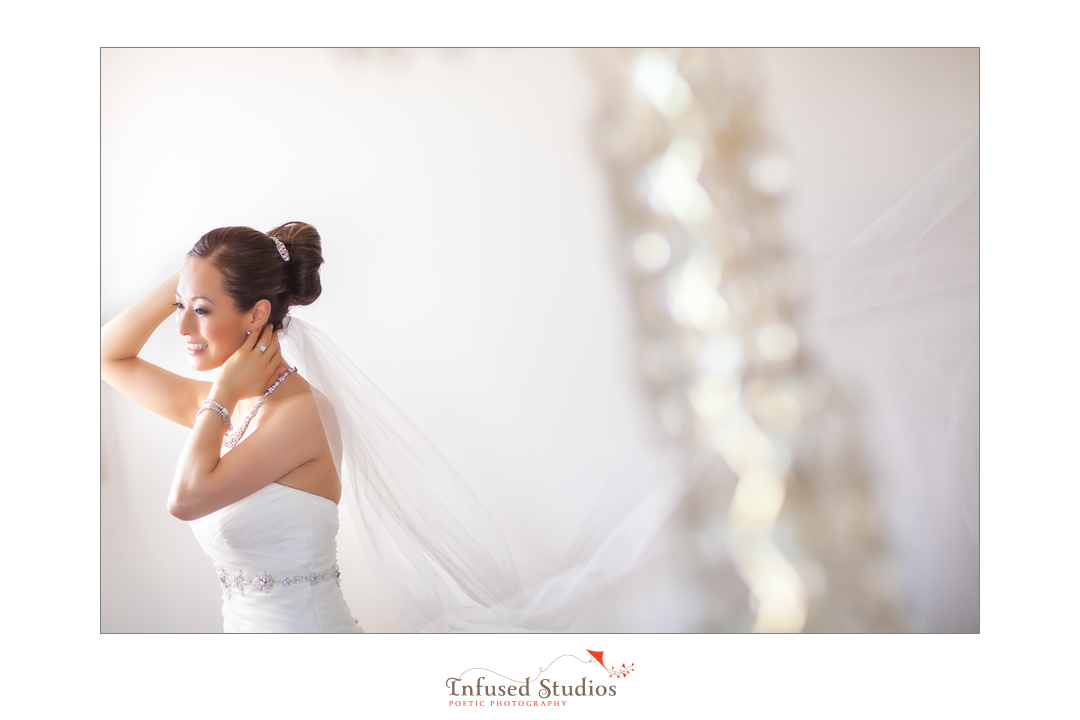 Edmonton wedding photography :: creative bridal portrait