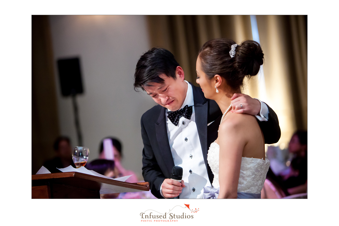 Edmonton wedding photography :: couple's speech