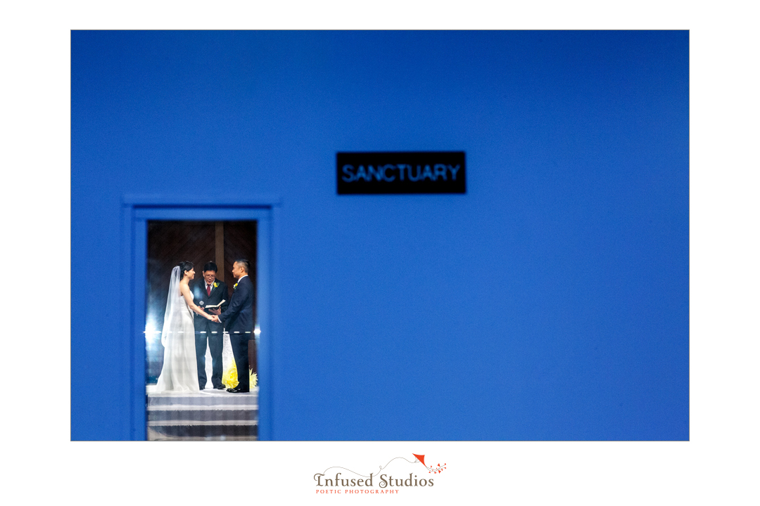 Edmonton wedding photography :: creative portrait of vows