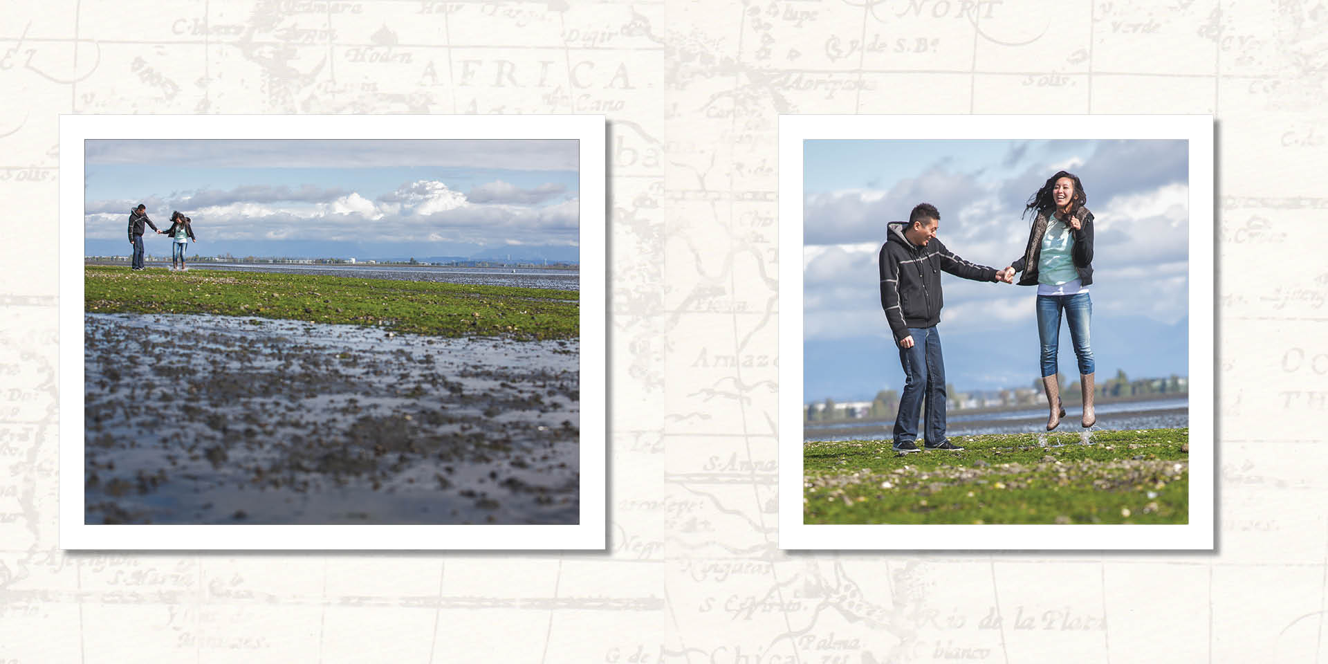Award winning Vancouver engagement :: sea side