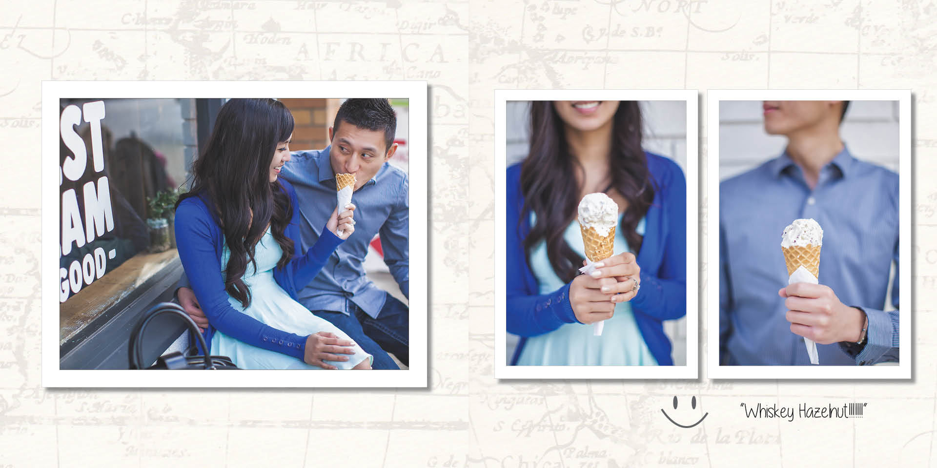 Award winning Vancouver engagement :: ice cream