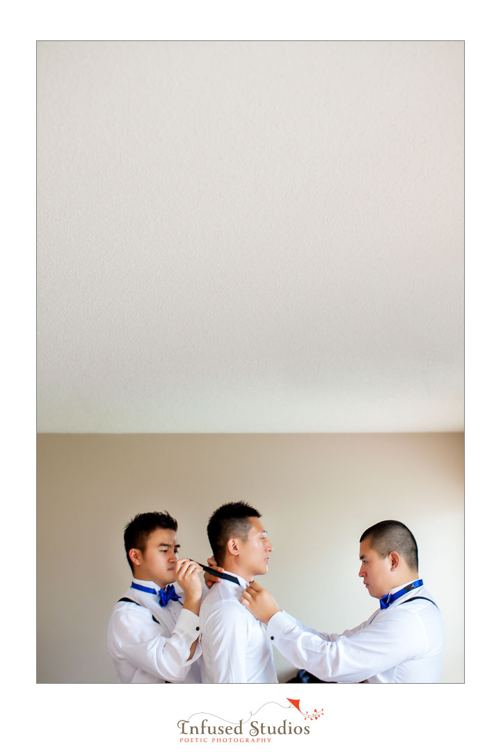 Edmonton Wedding Photographer :: Groom getting ready