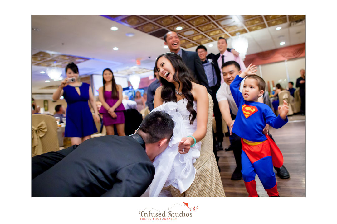 Edmonton Wedding Photographer :: Superman on the dance floor