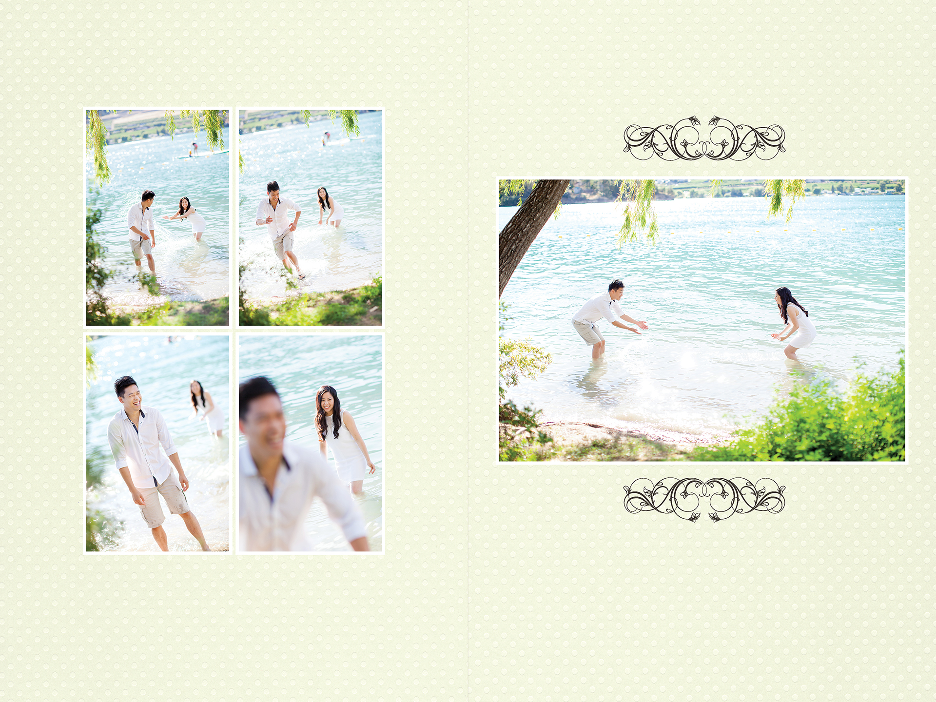 Ada + Dave award winning engagement album page 4