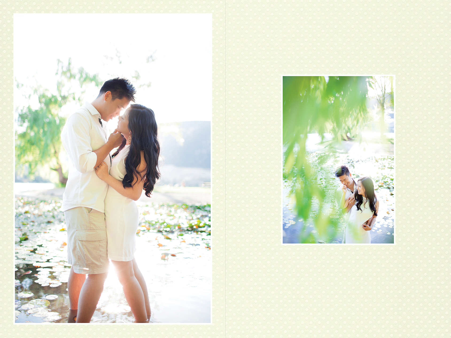 Ada + Dave award winning Kelowna engagement album page 5
