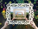 Award winning engagement album -- Frame within a frame :: Last album page