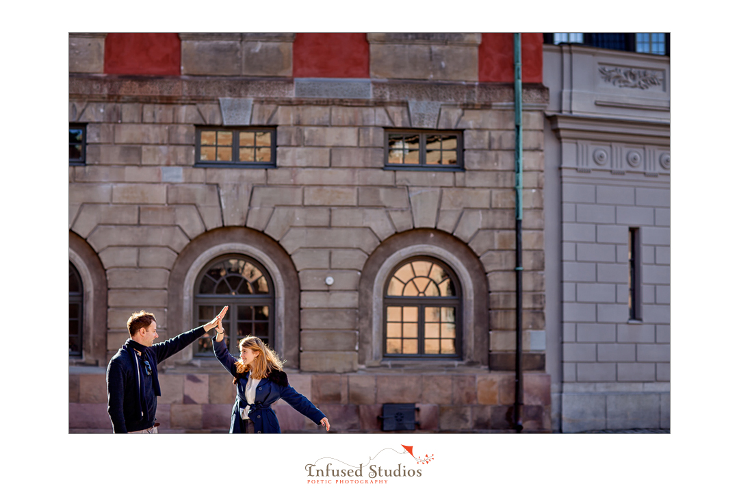 Fine art engagement photography in Sweden