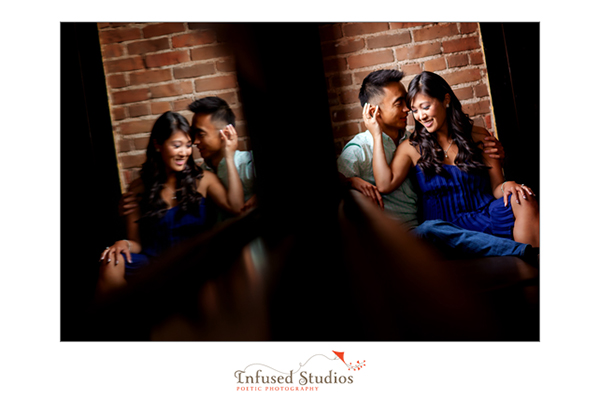 Fine art Edmonton engagement photography