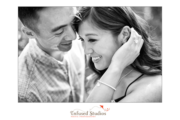 Romantic engagement photos