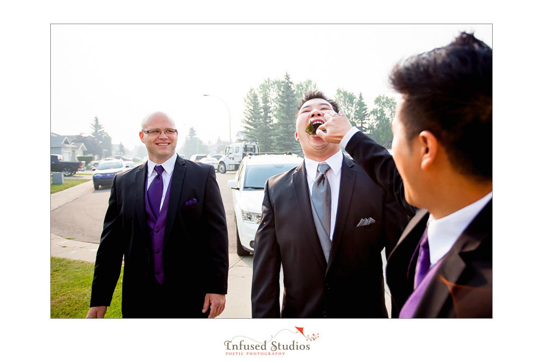 Edmonton wedding photographers :: door games