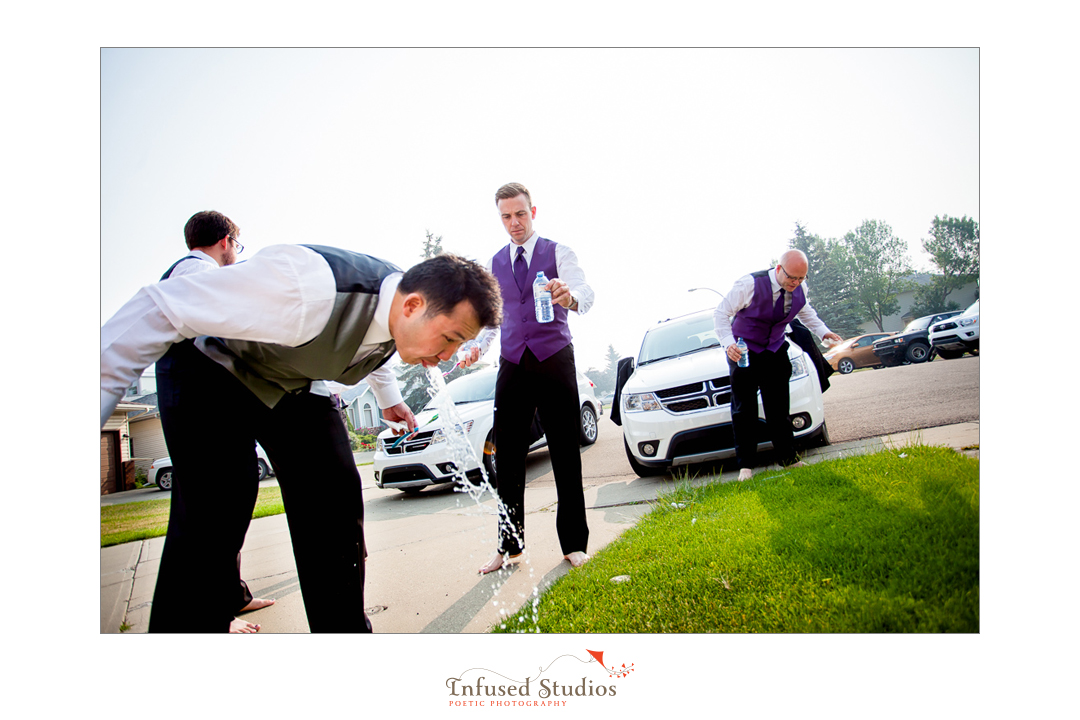 Edmonton wedding photographers :: door games