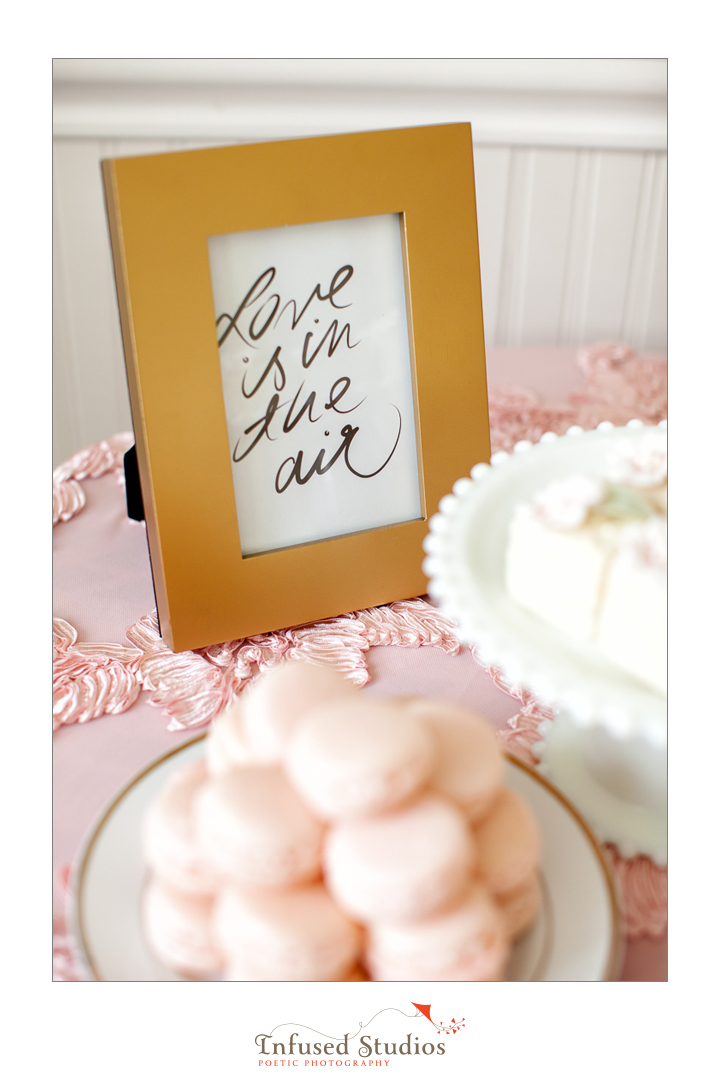 Paris inspired styled wedding shoot by Edmonton wedding photographers :: dessert table