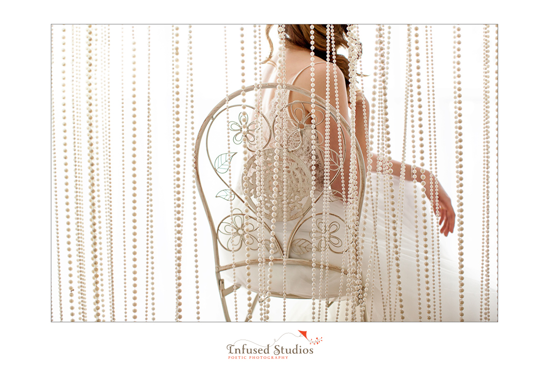 Paris inspired styled wedding shoot by Edmonton wedding photographers :: bridal portrait