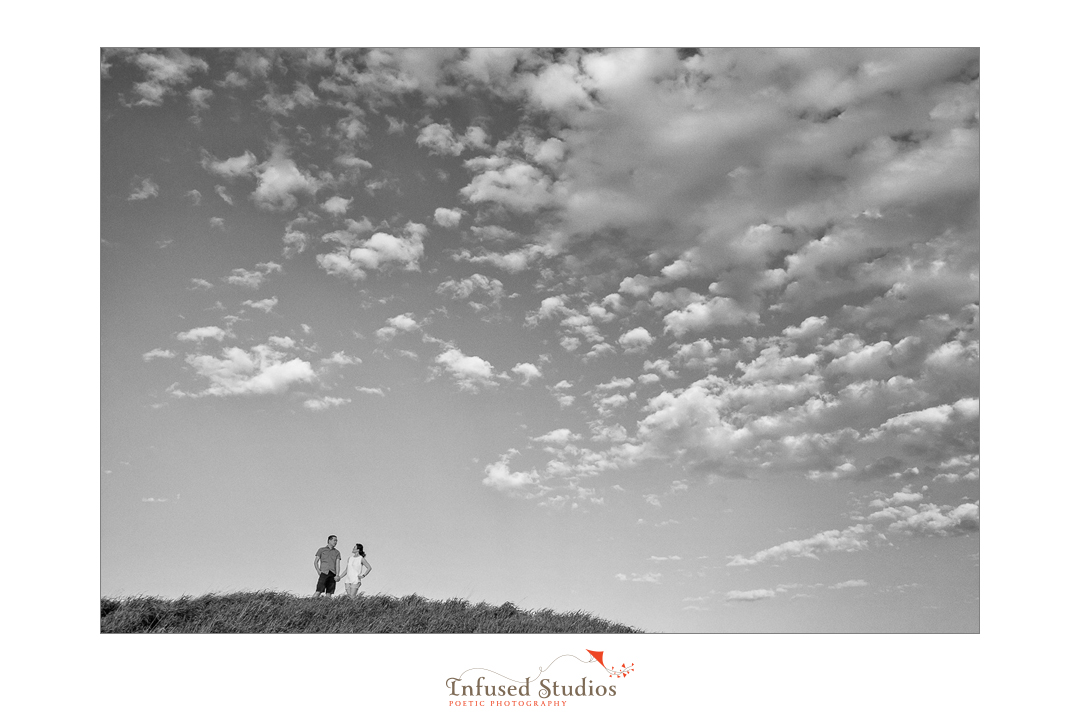 St Albert wedding & engagement photographers :: Rosanna + Chris' engagement sky vista