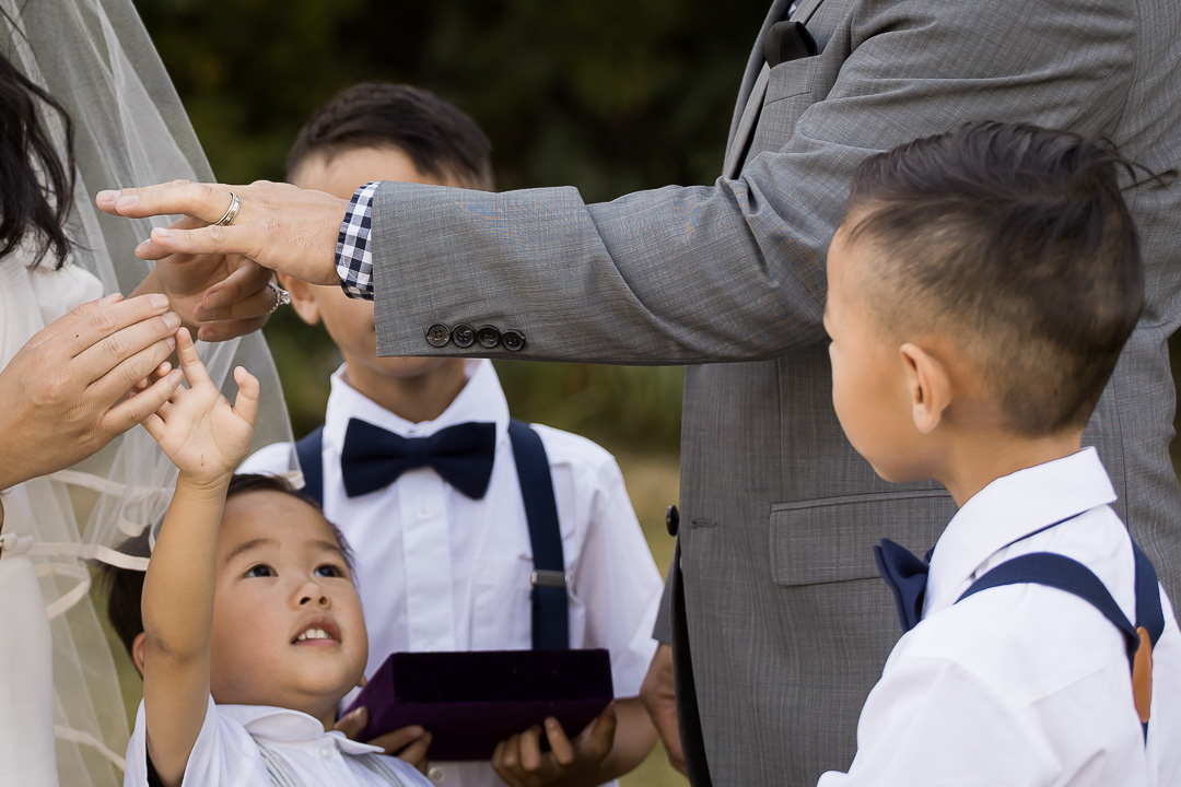 Edmonton family photo ideas - vow renewal the rings