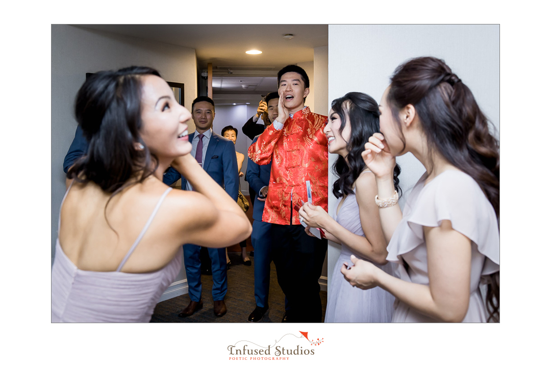 Door games by Calgary wedding photographers Infused Studios