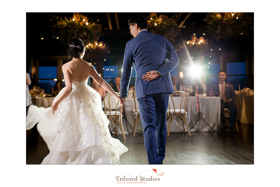 First dance by Calgary wedding photographers Infused Studios